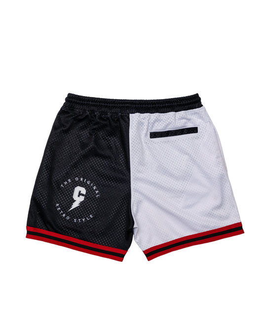 Retro Style 2-tone Shorts