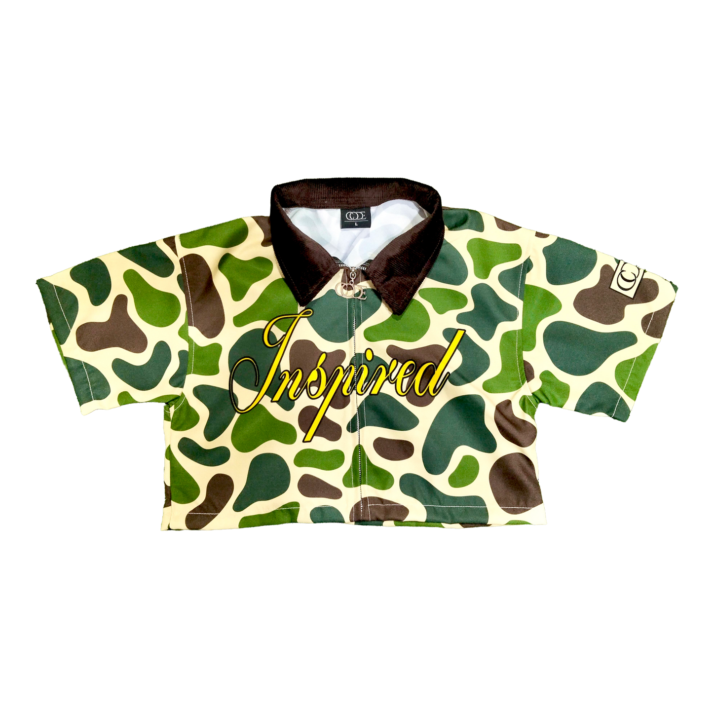 Inspired Camo Crop