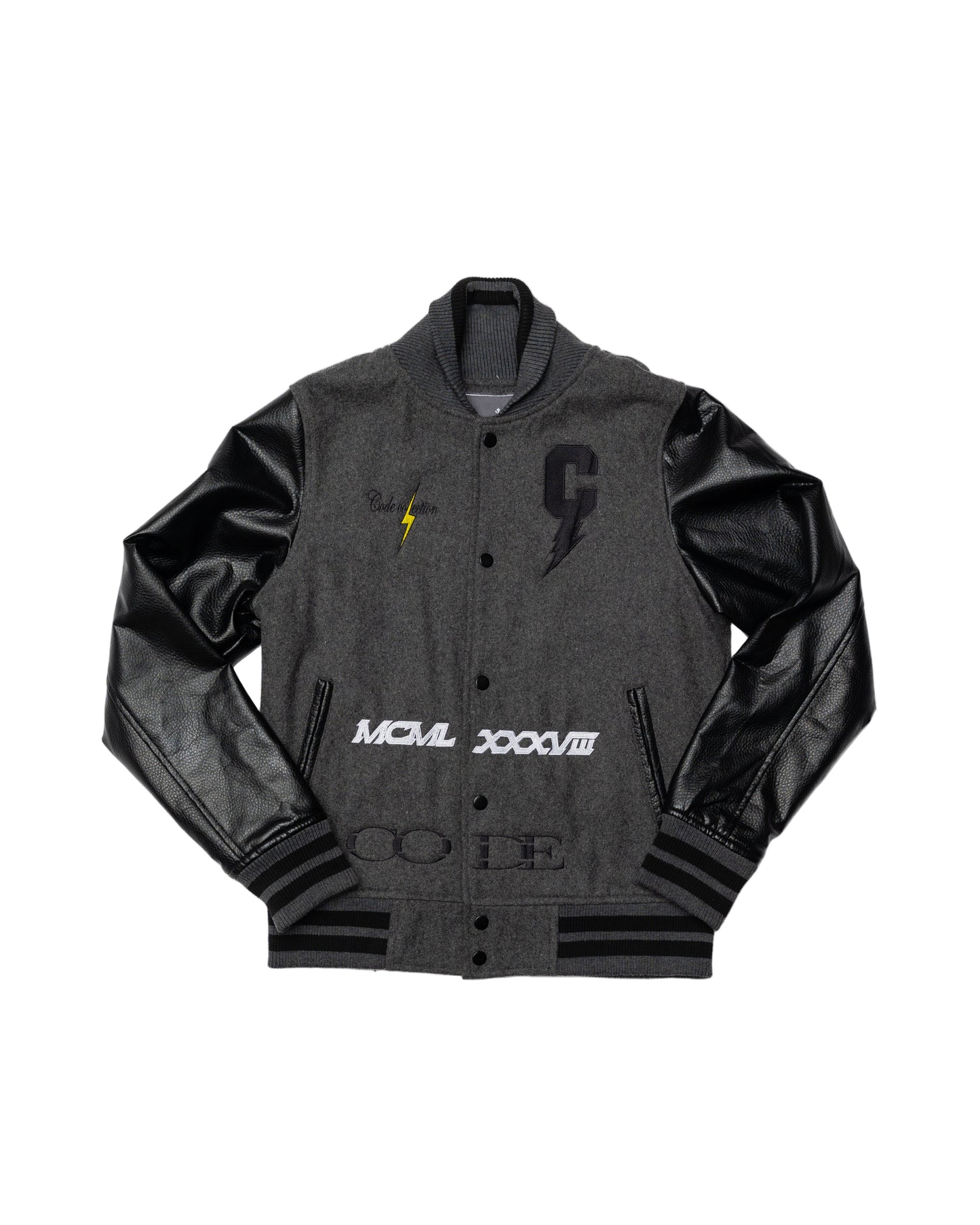 Lightening CODE Letterman Jacket
