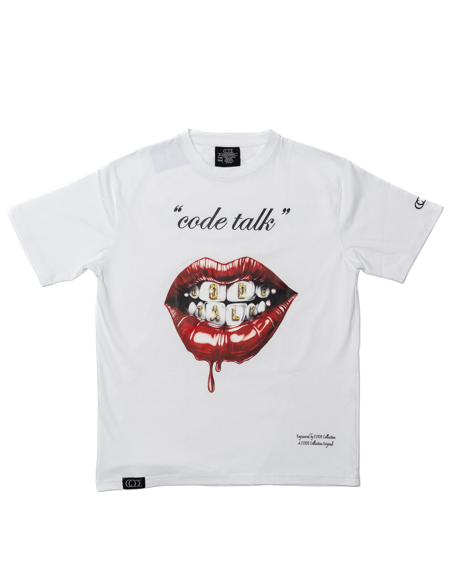 "CODE talk" Tee